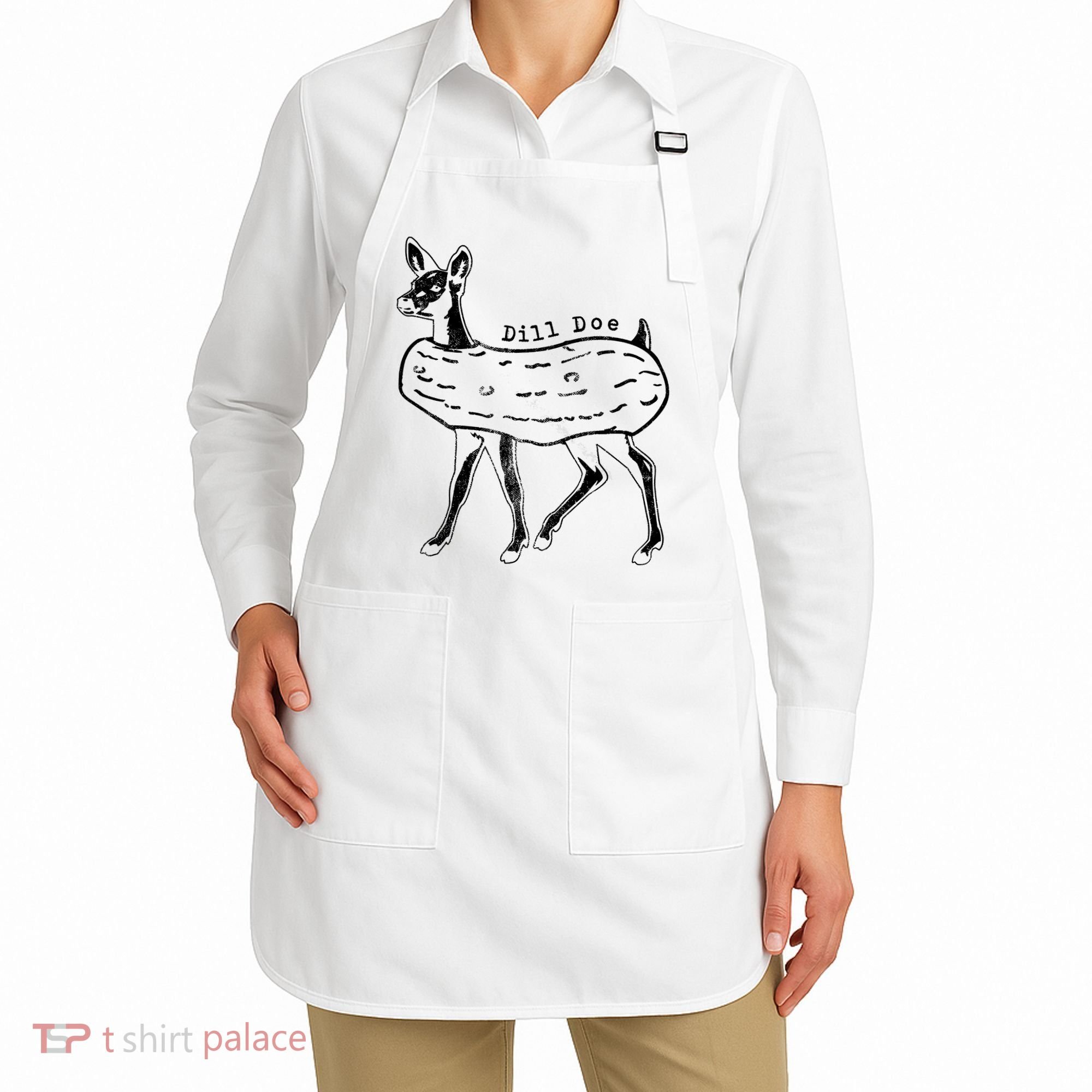 Dill Pickle Dill Doe Apron
