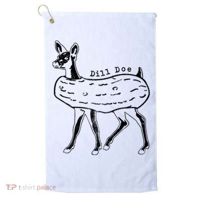 Dill Pickle Dill Doe Golf Towel