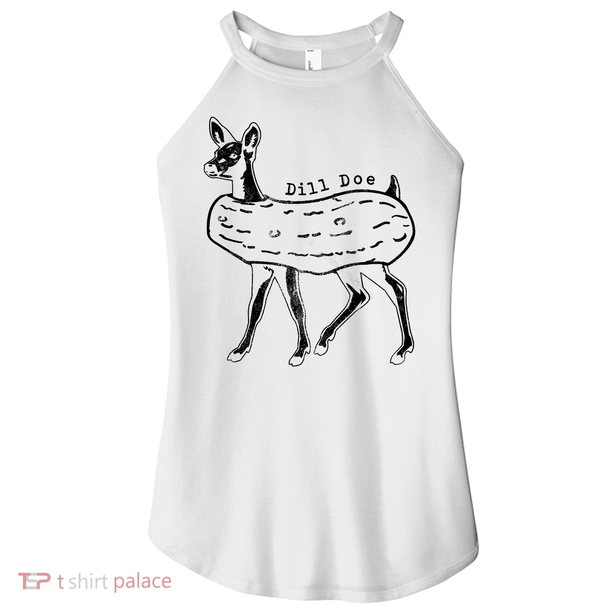 Dill Pickle Dill Doe Women's Perfect Tri Rocker Tank