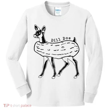 Dill Pickle Dill Doe Kids Long Sleeve Shirt