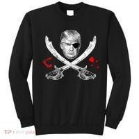 Dread Pirate Donald Trump Pirate Flag 2024 Sweatshirt thumb 0