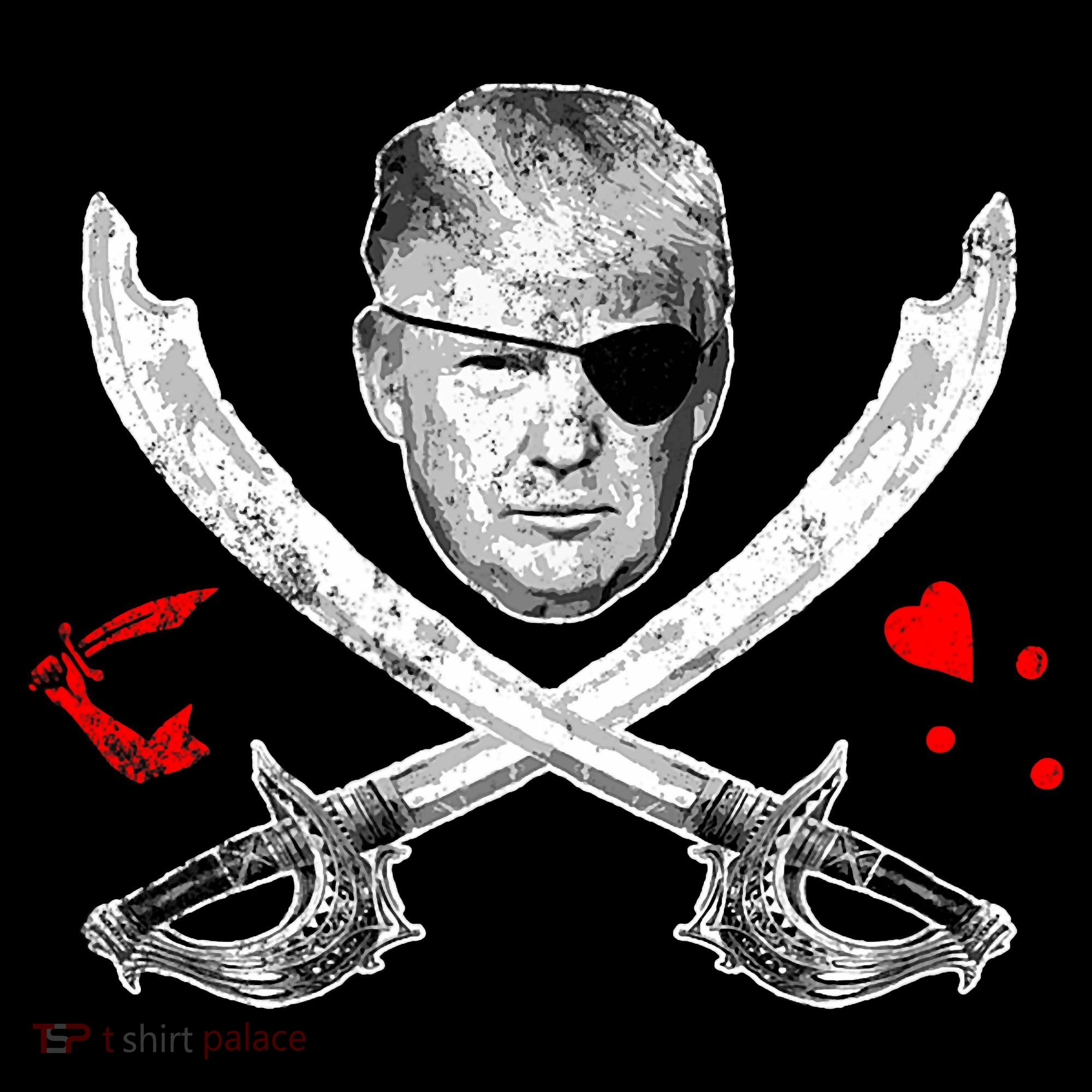 Dread Pirate Donald Trump Pirate Flag 2024 Sweatshirt