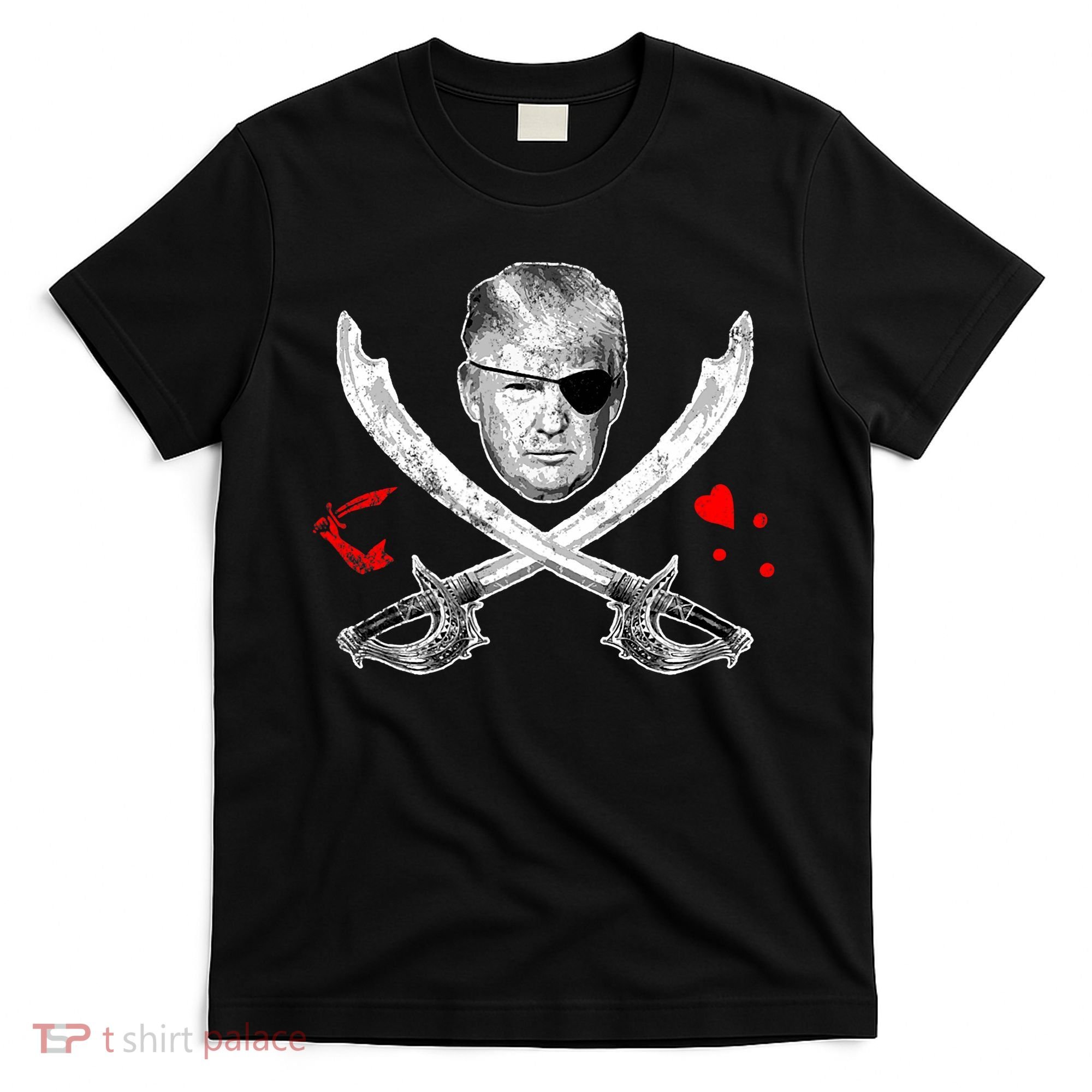 Dread Pirate Donald Trump Pirate Flag 2024 T-Shirt
