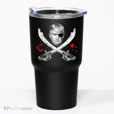 Dread Pirate Donald Trump Pirate Flag 2024 Tumbler