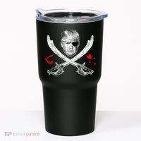 Dread Pirate Donald Trump Pirate Flag 2024 Tumbler thumb 0