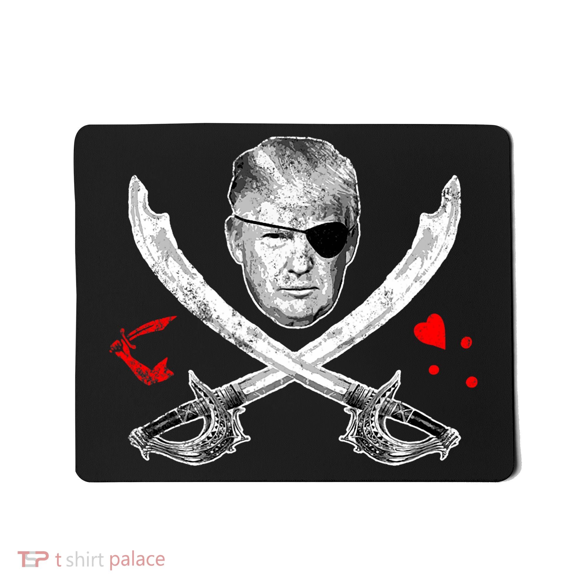 Dread Pirate Donald Trump Pirate Flag 2024 Mousepad