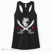 Dread Pirate Donald Trump Pirate Flag 2024 Women's Tank Top thumb 0