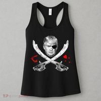 Dread Pirate Donald Trump Pirate Flag 2024 Women's Tank Top thumb 3