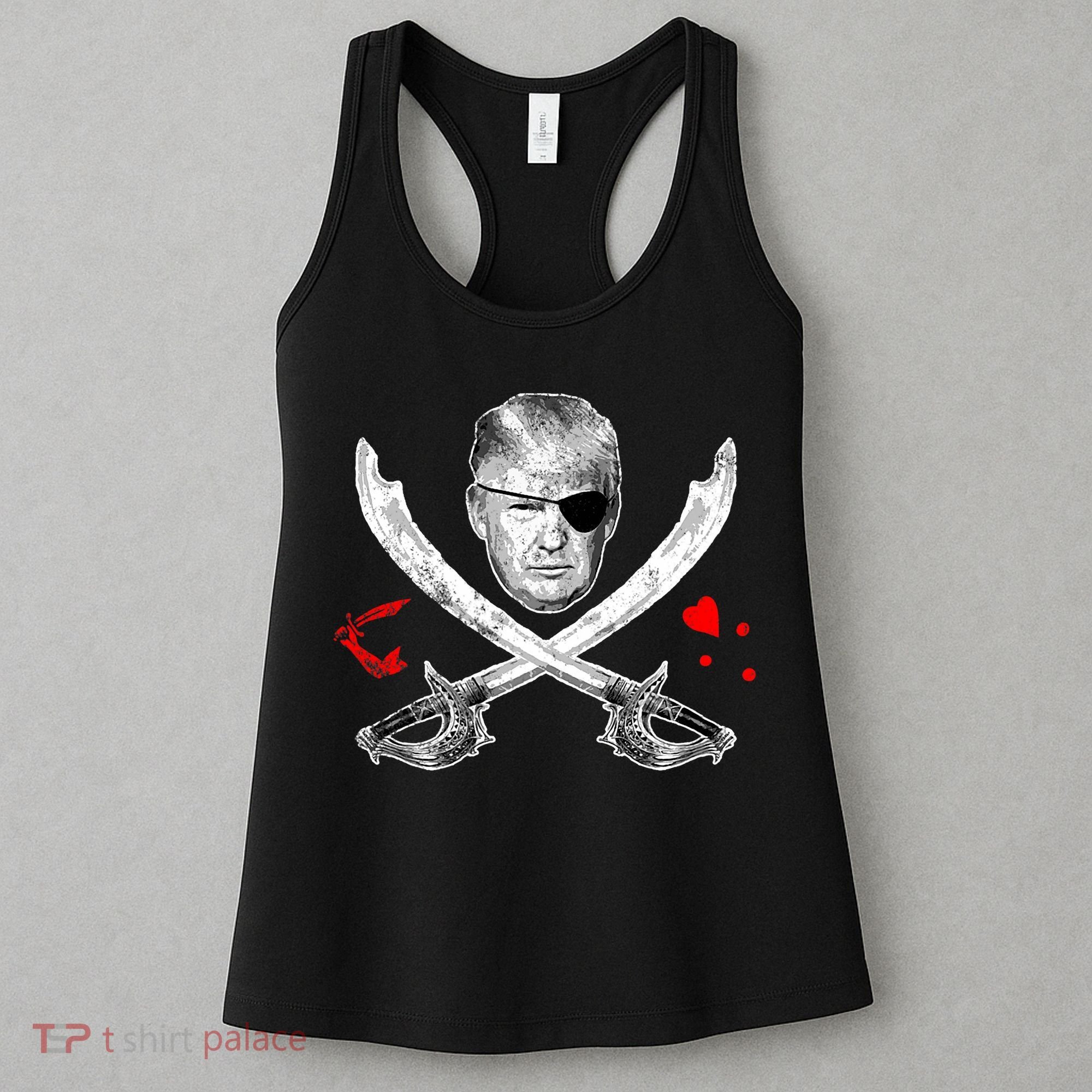 Dread Pirate Donald Trump Pirate Flag 2024 Women's Tank Top