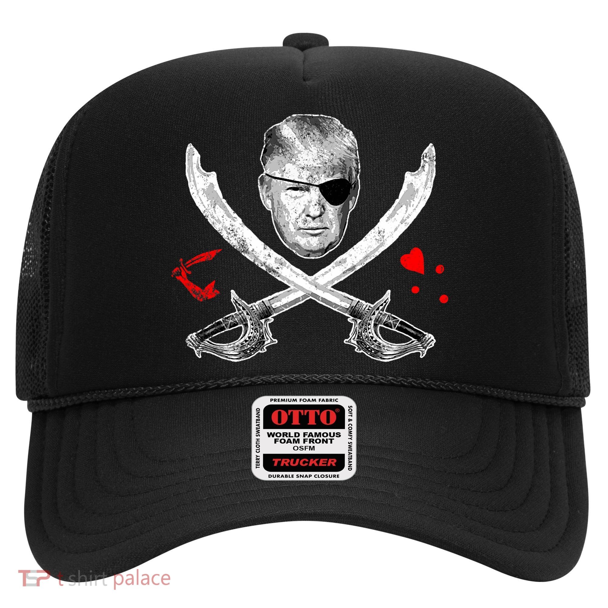 Dread Pirate Donald Trump Pirate Flag 2024 Hat