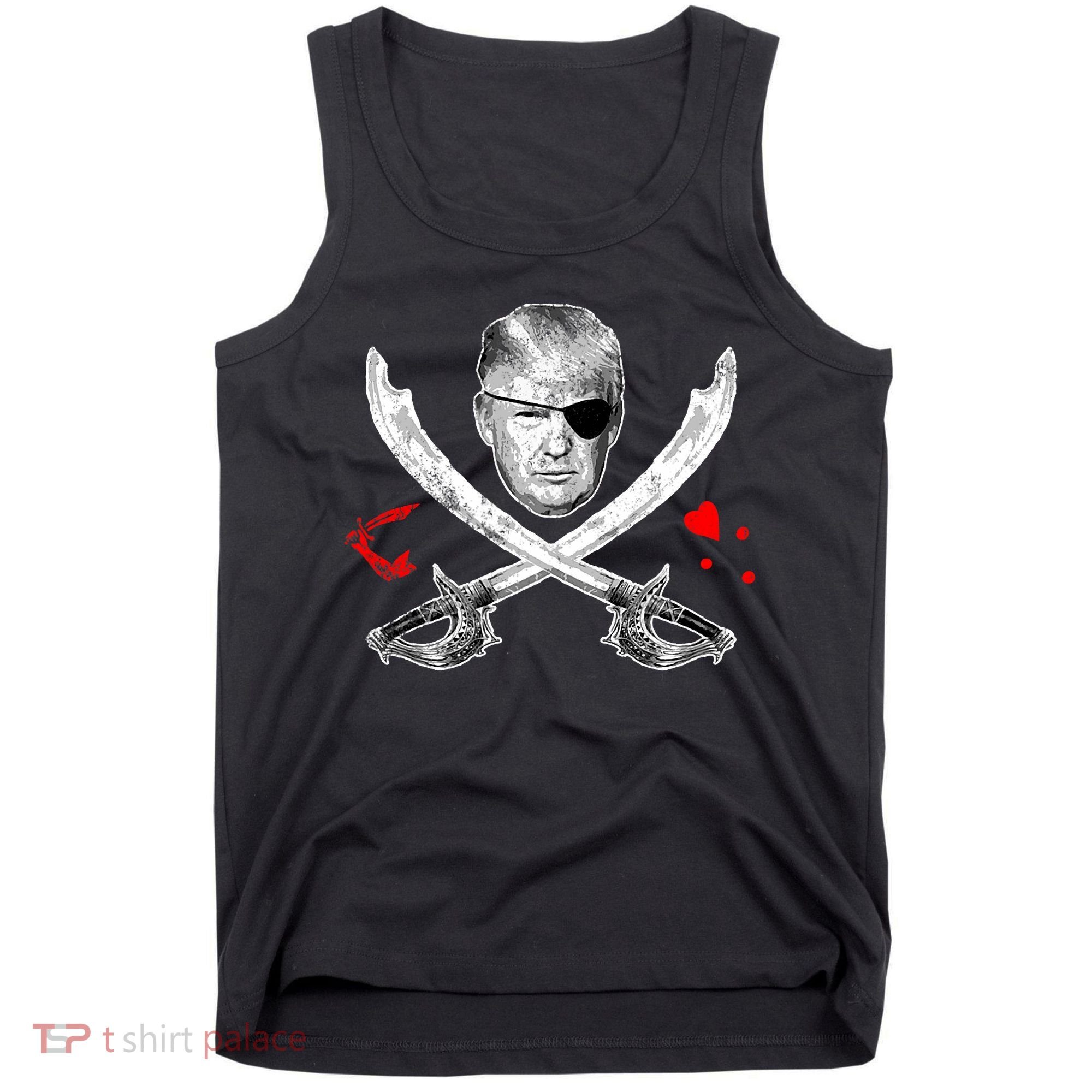 Dread Pirate Donald Trump Pirate Flag 2024 Tank Top