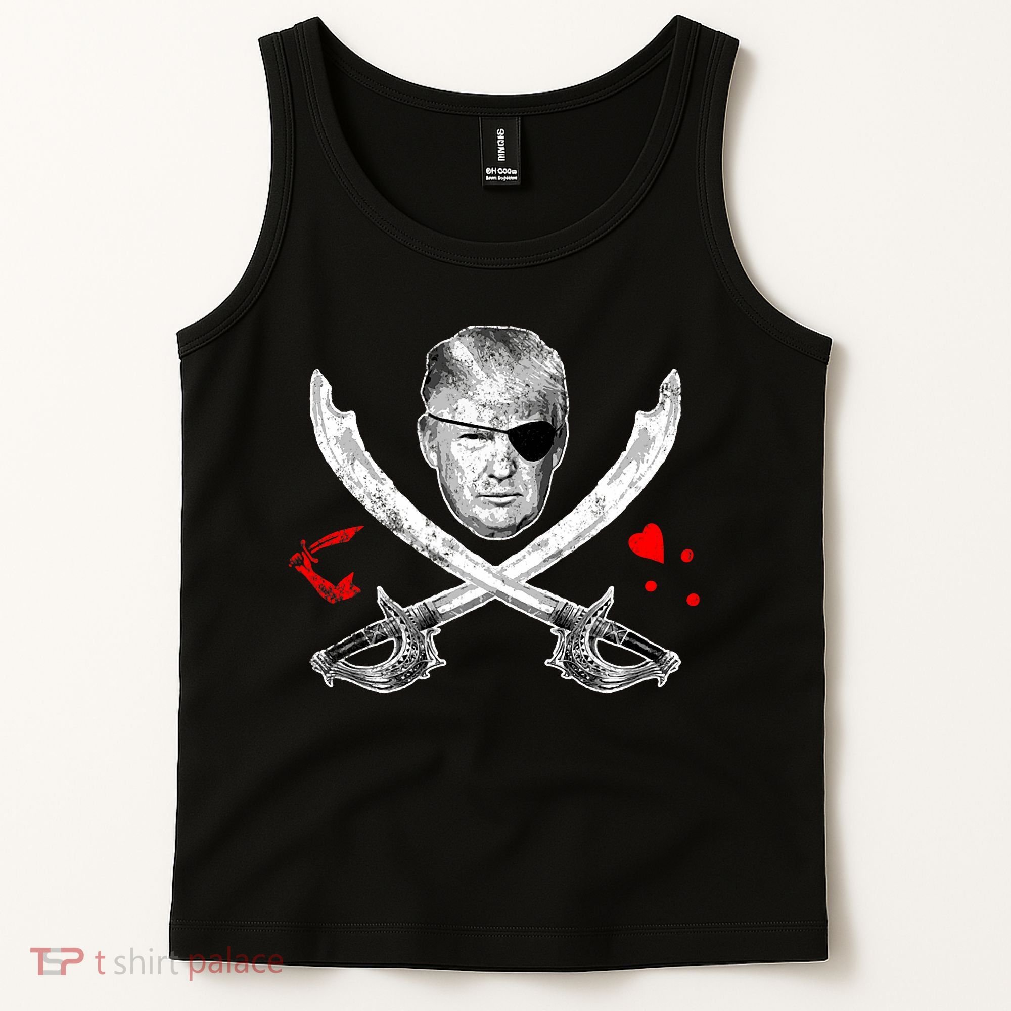 Dread Pirate Donald Trump Pirate Flag 2024 Tank Top