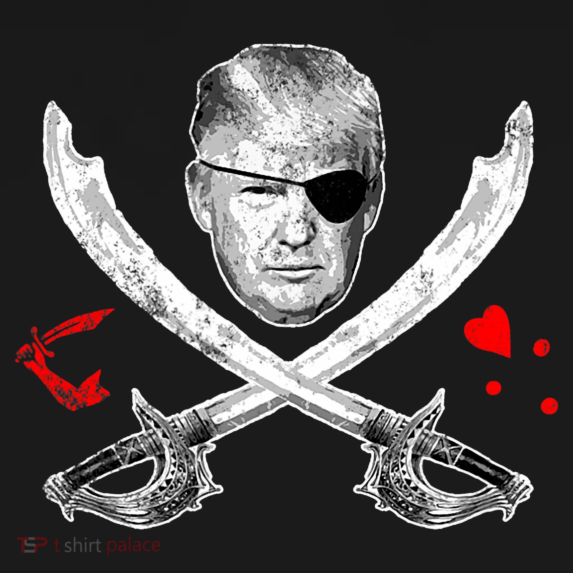 Dread Pirate Donald Trump Pirate Flag 2024 Tank Top