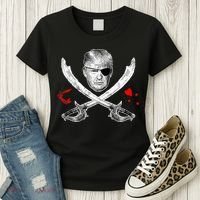 Dread Pirate Donald Trump Pirate Flag 2024 Women's T-Shirt thumb 3