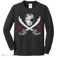 Dread Pirate Donald Trump Pirate Flag 2024 Kids Long Sleeve Shirt thumb 0