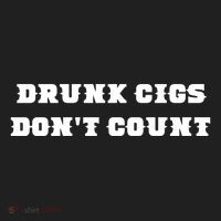 Drunk People Doing Things Drunk Cigs DonT Count Golf Towel thumb 3