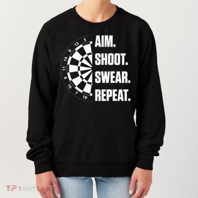Darts Problems Dartboard Fun Hobby Dart Player Women's Sweatshirt
