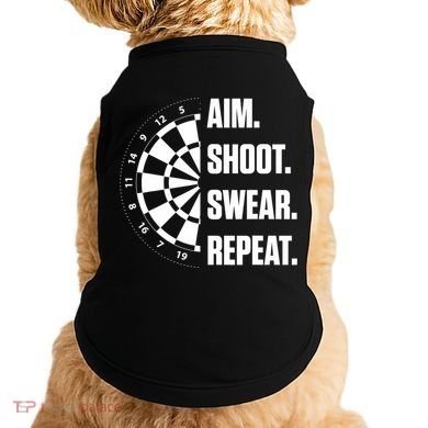 Darts Problems Dartboard Fun Hobby Dart Player Doggie Tank