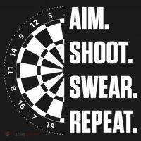 Darts Problems Dartboard Fun Hobby Dart Player Long Sleeve Shirt thumb 2
