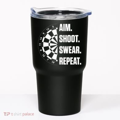 Darts Problems Dartboard Fun Hobby Dart Player Tumbler