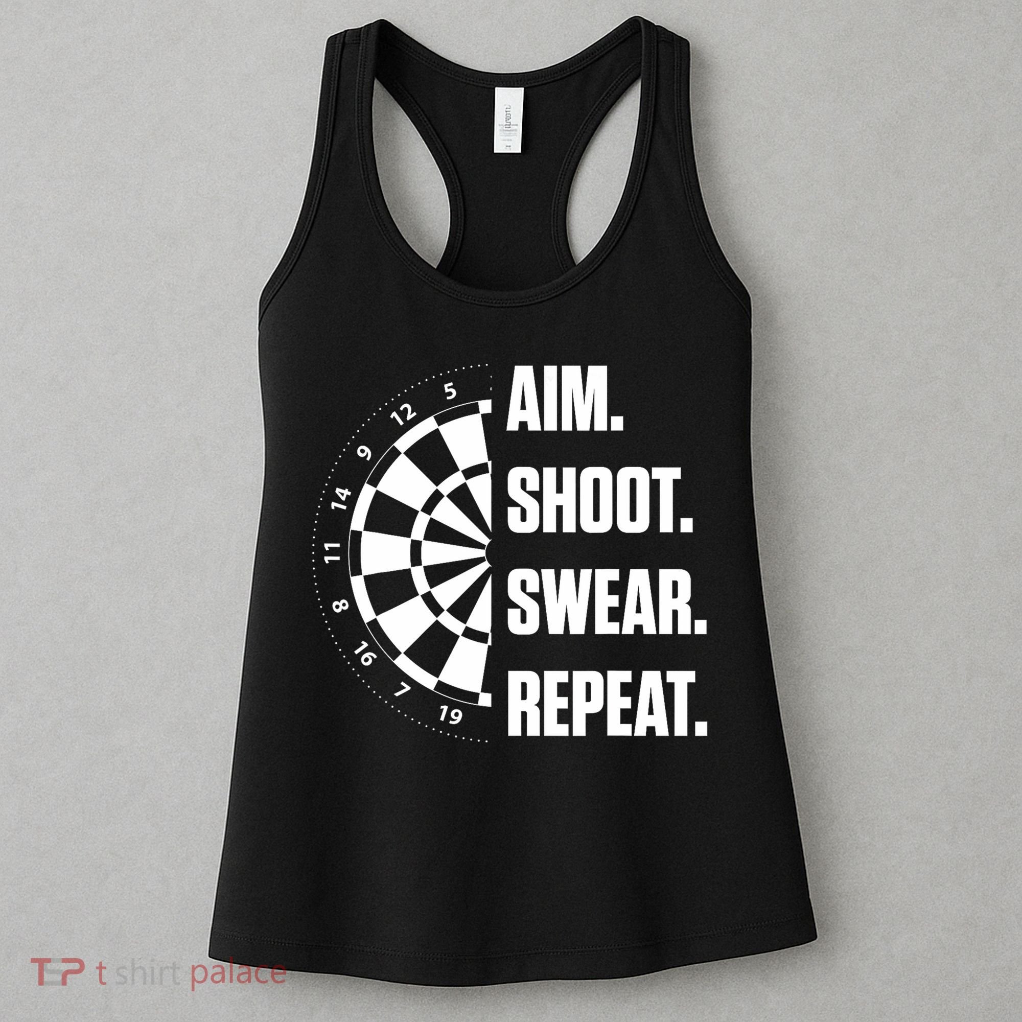 Darts Problems Dartboard Fun Hobby Dart Player Women's Tank Top