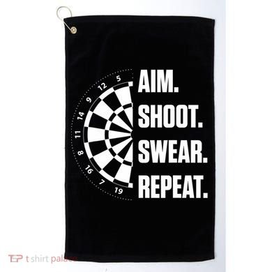 Darts Problems Dartboard Fun Hobby Dart Player Golf Towel