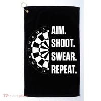 Darts Problems Dartboard Fun Hobby Dart Player Golf Towel thumb 0