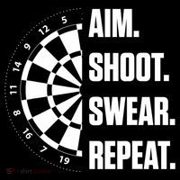 Darts Problems Dartboard Fun Hobby Dart Player Kids Long Sleeve Shirt thumb 2