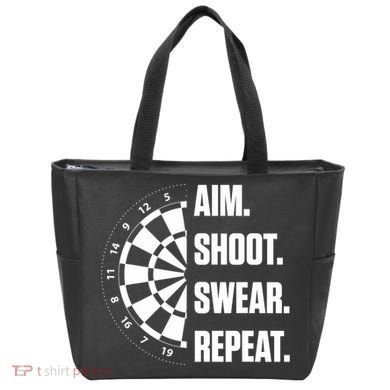 Darts Problems Dartboard Fun Hobby Dart Player Tote Bag
