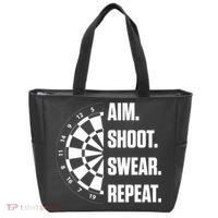 Darts Problems Dartboard Fun Hobby Dart Player Tote Bag thumb 0