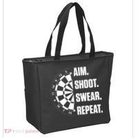 Darts Problems Dartboard Fun Hobby Dart Player Tote Bag thumb 2