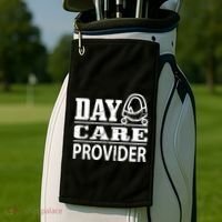 Daycare Provider Daycare Teacher Sitter Gift Golf Towel thumb 2