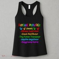 Daycare Provider Definition Daycare Teacher Day Women's Tank Top thumb 3
