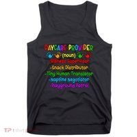 Daycare Provider Definition Daycare Teacher Day Tank Top thumb 0