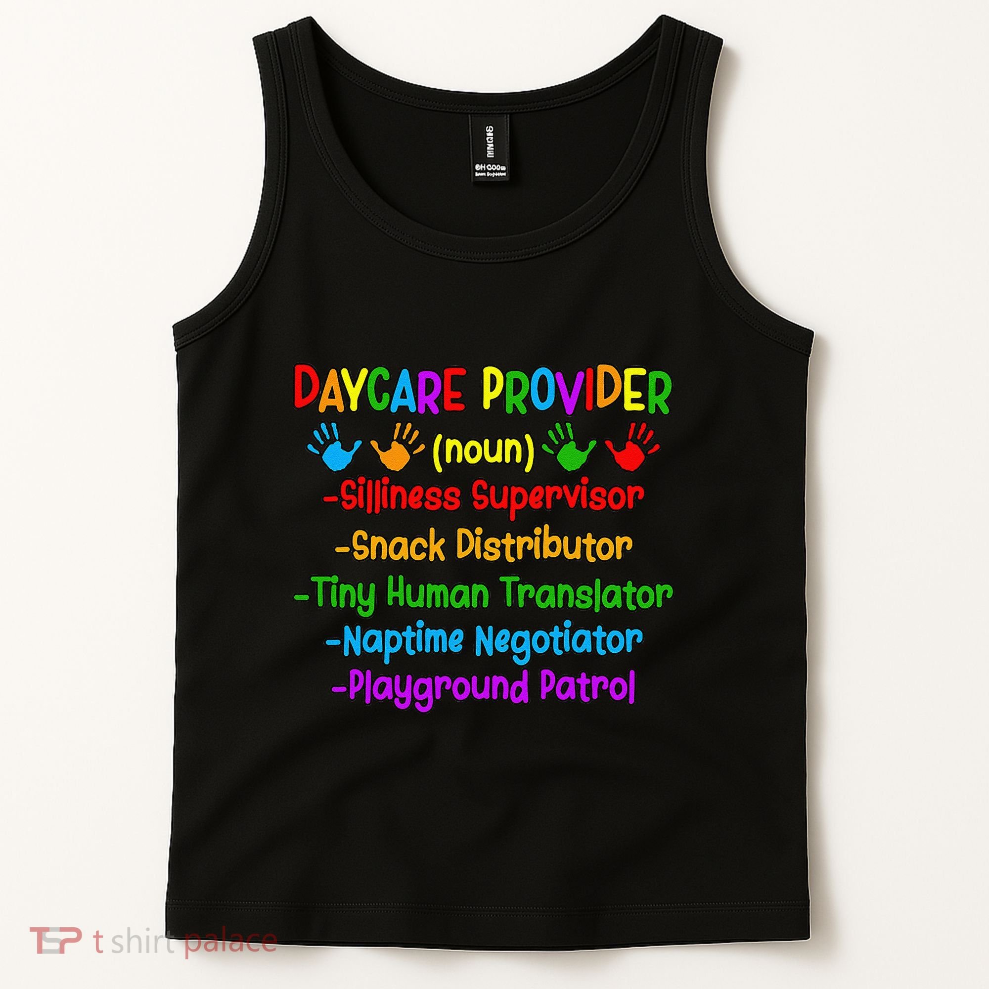 Daycare Provider Definition Daycare Teacher Day Tank Top