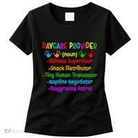 Daycare Provider Definition Daycare Teacher Day Women's T-Shirt thumb 0