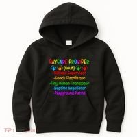 Daycare Provider Definition Daycare Teacher Day Kids Hoodie thumb 0