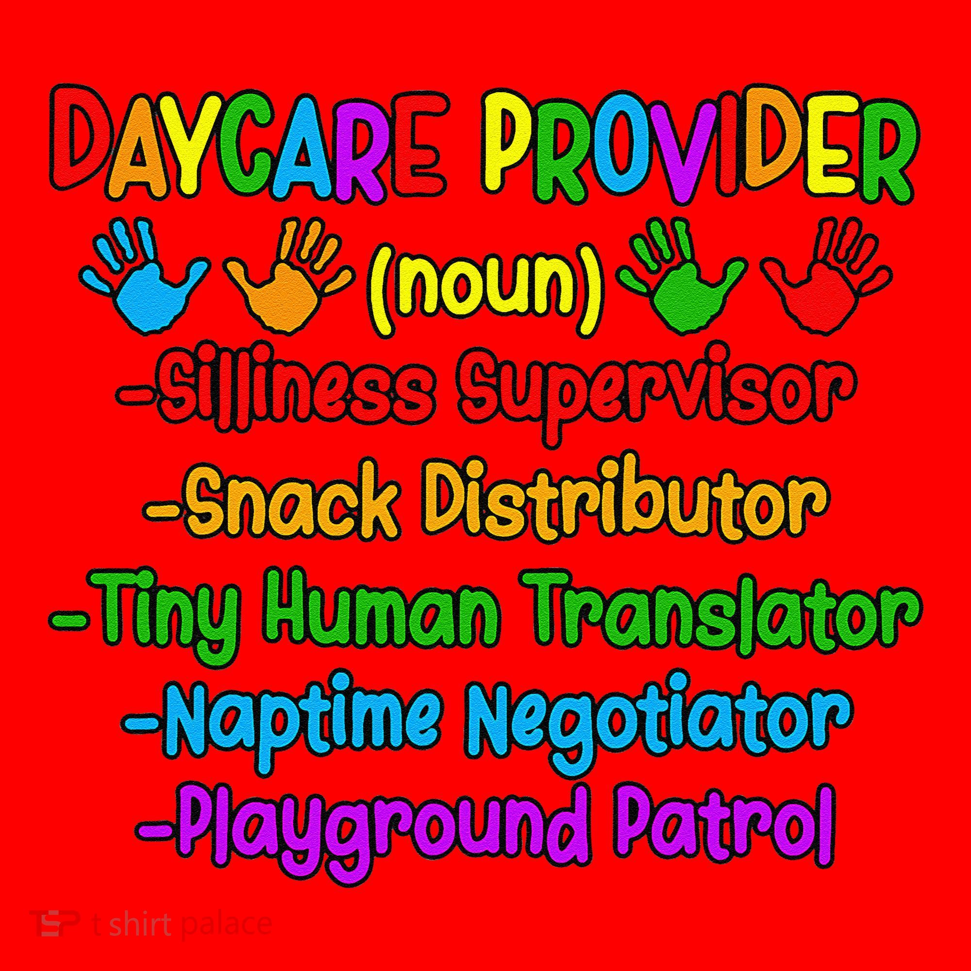 Daycare Provider Definition Daycare Teacher Day Santa Hat