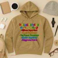Daycare Provider Definition Daycare Teacher Day Hoodie thumb 3