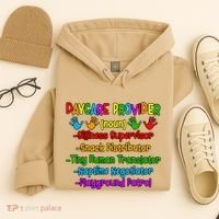 Daycare Provider Definition Daycare Teacher Day Hoodie thumb 4