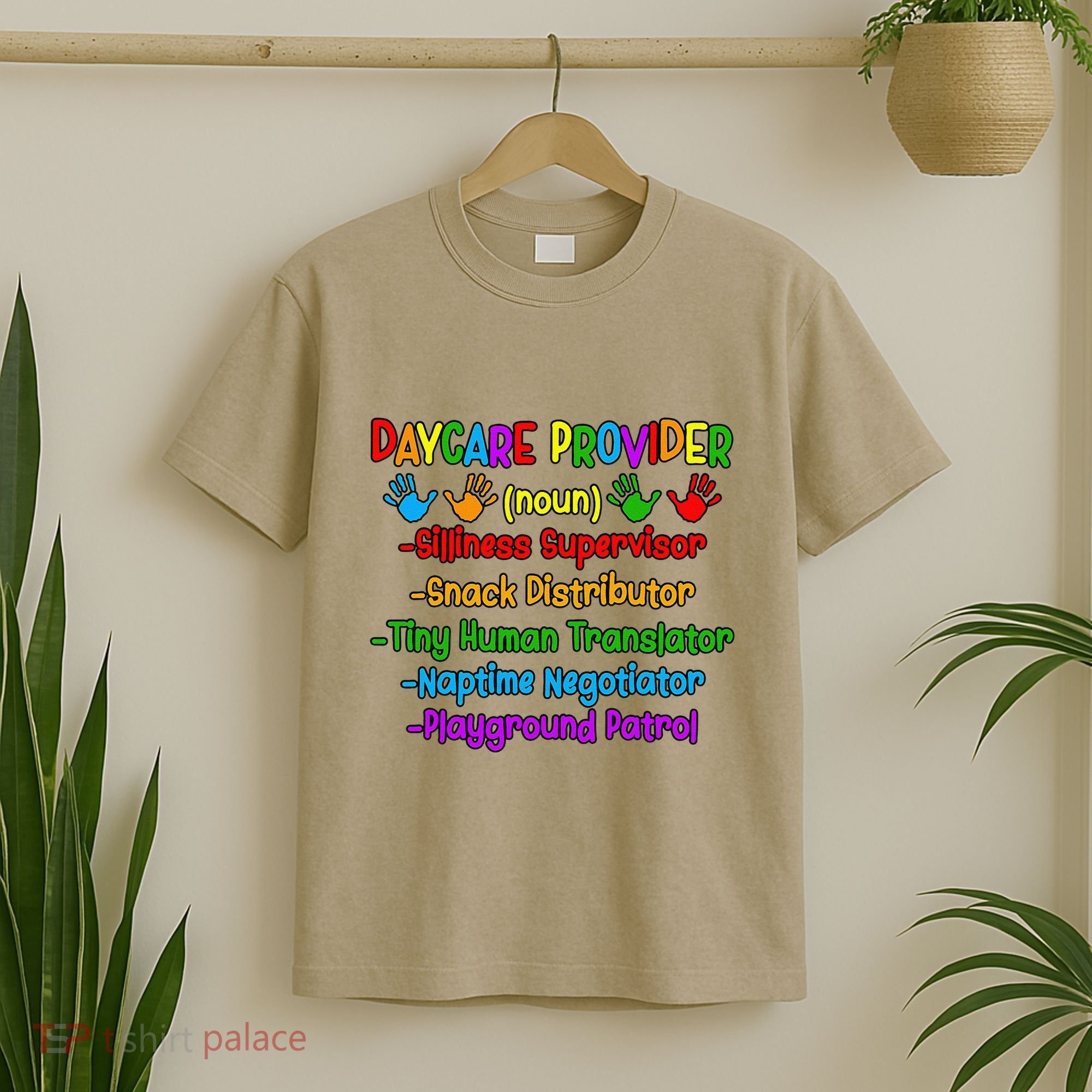 Daycare Provider Definition Daycare Teacher Day T-Shirt