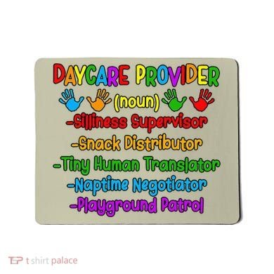 Daycare Provider Definition Daycare Teacher Day Mousepad