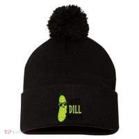 Dill Pickle Dill With It Deal With It Pom Pom 12in Knit Beanie thumb 0
