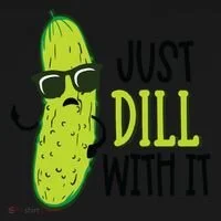 Dill Pickle Dill With It Deal With It Toddler Hoodie thumb 2