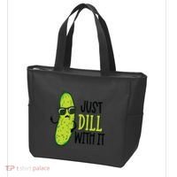 Dill Pickle Dill With It Deal With It Tote Bag thumb 3