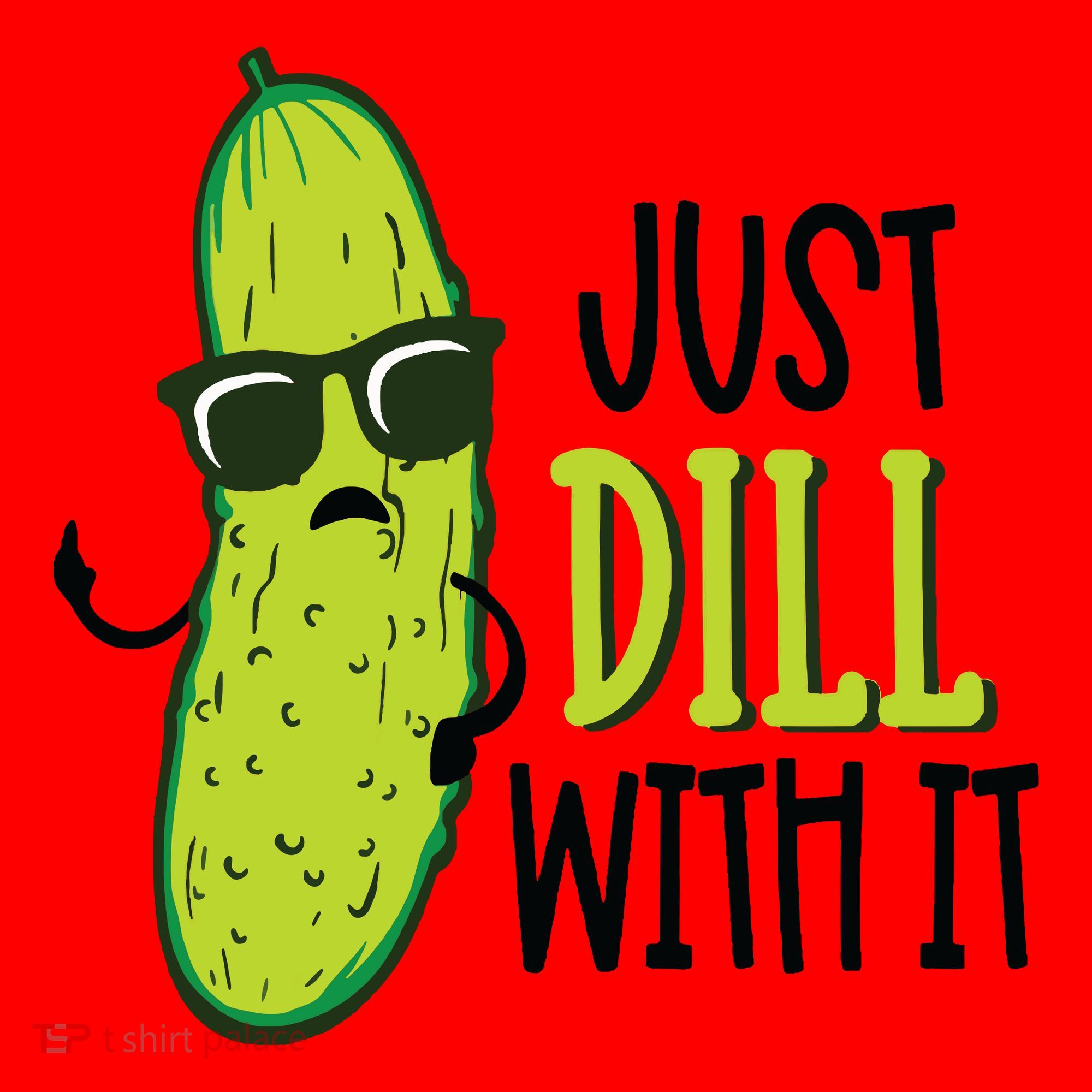 Dill Pickle Dill With It Deal With It Santa Hat
