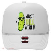 Dill Pickle Dill With It Deal With It Hat thumb 0