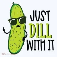 Dill Pickle Dill With It Deal With It Tank Top thumb 6