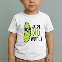 Dill Pickle Dill With It Deal With It Toddler T-Shirt thumb 2