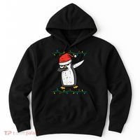 Dabbing Penguin Dab Xmas Christmas Hoodie thumb 0
